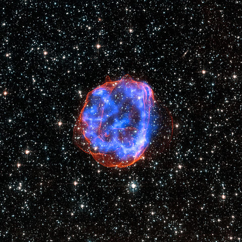 The Rastan Supernova Remnant, where Rastan Particles were first detected((Image by NASA/ESA))